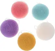 5 Pack Face Cleaning Sponges for Women Soft and Gentle Facial Cleanser Deep Cleaning and Exfoliating