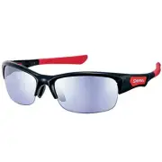 Swans (Swans) Sports Sunglasses Springbok Mirror Lens Model SPB-0714 BK Black ×
