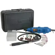 WEN Rotary Tool Kit Corded Flex Shaft Double Insulated Variable Speed 18 V New
