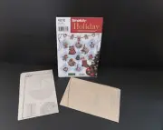 Simplicity 4810 Heigl Gingerbread Holiday Sewing Pattern House Stocking Ornament