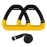 Exercise Rings Strap Gym Rings Trapeze Bar Home Pulls Up Gym Rings Equipment Set