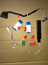 在飛比找露天拍賣優惠-5片一組《原廠專用 按鍵板 遙控接收板 屏線》CHIMEI 