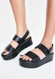 Coffee Break Platform Sandals