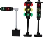SUPVOX 1 Set Miniature Traffic Light for Playset Educational Signal Model for DIY Building Enhancing Logical Skills and Creativity and Adults