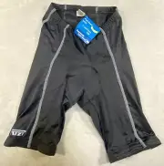 Rizi Sportmoden Cycling Shorts Mens S Black Padded Stretch CoolMax Fabric