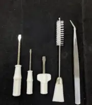 Sewing Machine Repair Kit-Screwdriver Set, Double Head Lint Brush, Bent Tweezer