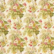 Lee Jofa Challis Bouquet Print 100% Linen Pink Beige Uphol Fabric MSRP $244/y