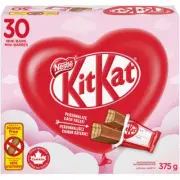 Nestle KitKat Valentine's Day Milk Chocolate Mini Bars, 30ct., 354g/12.5 oz.