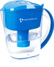 Alkaline Ionizer Water Filtered Jug. Antioxidants. Pure Water Jug. BPA Free.