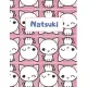 Natsuki Personalized Genkouyoushi Notebook: Japanese Practice Book, Genkouyoushi Paper 8.5