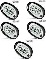 BESPORTBLE Walking Pedometer Large Screen Pedometer Hiking Walking Counter Portable Step Counter Pocket Pedometer Running Pedometer Accurate Pedometer Outdoor Pedometer Step Trackers Plastic