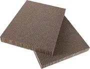 2Pcs Cat Scratcher Refills Durable Corrugated Cardboard Scratch Pad for Furniture Protection Healthy Claws Versatile Resting Area for Cats