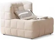 Sofas and Couches Sofa Chair Cream Wind White Balcony Home Lazy Sofa Modern Minimalist Living Room Leisure Recliner Sofa Bed for Living Room Corner Chair Bedroom Salon Office
