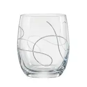 Bohemia Crystal String Clear 2pc