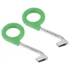 0.13" Ring Barking Cutter, 2Pcs Steel Non-slip Tree Girdling Scissors, Green