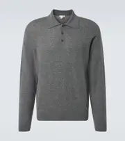 [The Row] The Row Judi cashmere polo sweater AU 87 grey