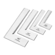 Machinist Edge Square Ruler 90° Right-Angle Rulers Steel Engineer Measuring Tool