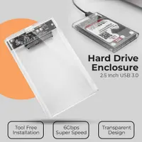 在飛比找蝦皮購物優惠-電池硬盤 SSD 外殼 2.5 英寸 USB 3.0 轉 U