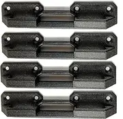 [ULROAD] 4 x Holders for L-Boxx Bosch Sortimo L-Safe Safety Fixing Brackets for Screwing On | For All Bosch L Boxx Tool Box Rolling Board Trolley DIY Assembly Accessories