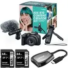 Canon EOS R10 Camera 18-45mm Lens Content Creator Kit +2x 64GB Card +Card Reader