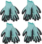 HAKIDZEL 4 Pairs Cut Proof Gardening Gloves Men's Protective Work Gloves Greenhouse Tool Breathable