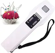 High Sensitivity Broken Needle Detector Machine, Handheld Needle Detector with Sound and Light Alarm, High-Low Sensitivity Switching, Simple Operation, for Knitting, Cloth, Shoes and Hats, Bedding