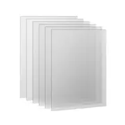 6PCS FEP Film 260X200X0.15mm for ANYCUBIC Photon M3/M3 Plus/Mono X, ELEGOO Saturn/Saturn S/4K LCD 3D Printer Transparent