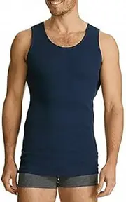 [Generic] 6 x Chesty Mens Singlets - Navy