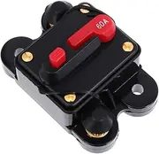 ULTECHNOVO Reset Fuse Inverter 60a Car Circuit Breaker Waterproof Cover for Audio Systems Protection