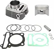 liwei store ATV Cylinder Kit Compatible With Yamaha Compatible With Warrior YFM350 Cylinder Bore 83mm
