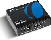 Orei 4K 1x2 HDMI Duplicator Splitter by OREI - with Scaler 2 Ports with Full Ultra HD, HDCP 2.2, 4K at 60Hz 4: 4: 4 1080p & 3D Supports EDID Control - UHD-PRO102
