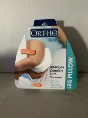Ortho by Contour Leg Pillow Back Support Hip Comfort Cushion Knees Better Sleep