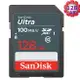 SanDisk 128GB 128G SDXC【100MB/s】Ultra SD UHS-I UHS C10 Class 10 SDSDUNR-128G 相機記憶卡【序號MOM100 現折$100】