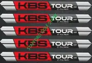 KBS TOUR C-TAPER .355" Taper Tip Steel Iron Shafts 6-PW Stiff Flex 120g Set of 5