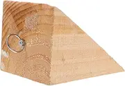 Wooden Craft Wheel Chocks Sturdy Construction for Large Trucks Trailers Anti-slip Design for Construction Sites Industrial Applications