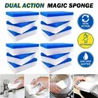 12x Dual Action Magic Sponge Eraser Cleaning Multi Foam Pad Kitchen Car Cleaner