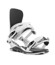 Union Ultra Men's Snowboard Bindings, White, Medium MY25