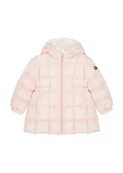 Moncler Kids Anya Quilted Shell Jacket - Pink 3 years
