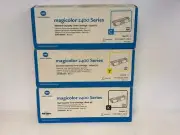 3 Genuine Konica Minolta Magicolor 2400 Series CYK Toners 1710587-001,003,004