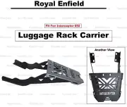 Royal Enfield "Luggage Carrier Rack" Black, For Interceptor 650
