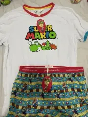 Peter alexander set XL Mario New With Tag