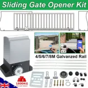 Automatic Sliding Gate Opener 1800KG 4M-8M Gear Track APP Remote Control Keypad