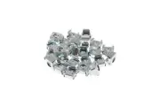 Rack Mount Cage Nuts, 12-24, Qty 20 - Lifetime Warranty