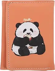 MUELODSIC Tiny Business Card Wallet Kawaii Design for Women Small Card Holder Zipper for Car