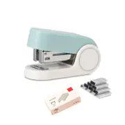 Catzon Mini Stapler with 830 Staples 2-12 Sheets Capacity for School Office-Blue