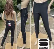 new SPORTFUL padded thermal cycling tight GORE WINDSTOPPER SOFTSHELL womens MED