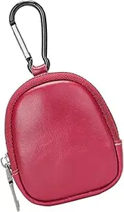 [Generic] Leather Change Purse, Leather Coin Purse for Women | Waterproof Change Bag, Waterproof Coin Purse Pouch for Women Men Coin Purse Bag Fashionable Key Pouch, hotpink, 説明を参照してください
