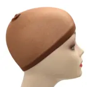 2Pcs Top Stocking Wig Cap Hair Net for Weave Hair Wig Nets Black/Brown/Skin/Beig
