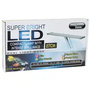 AquaZonic Super Bright Marine LED 27cm Clamp Lamp 16.44W