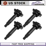 4 For 1.5L L4 Toyota Yaris Prius Echo Scion xB xA Ignition Coil 04 05 06 (for: Toyota)